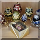 C04. Faberge style eggs. 